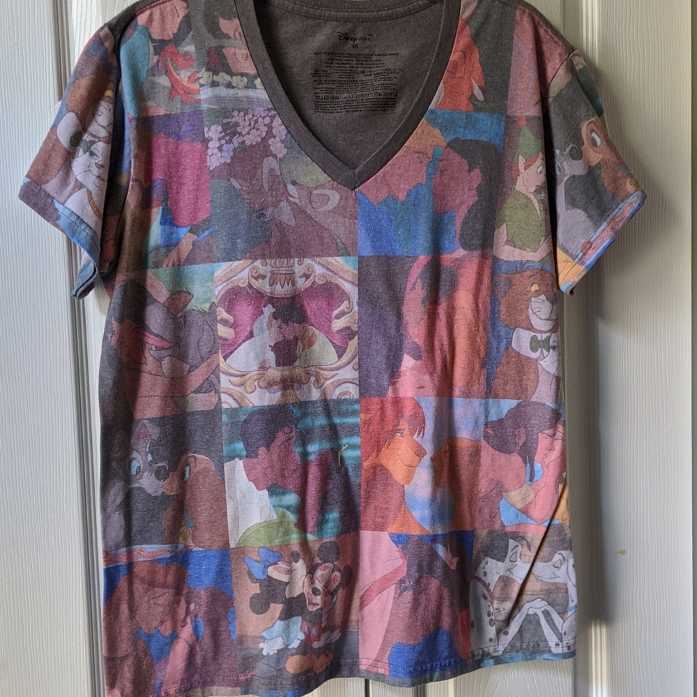 Disney Couples print shirt